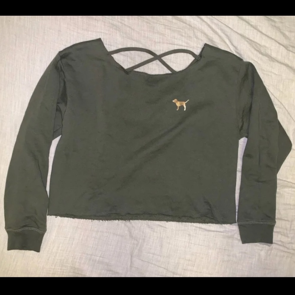 PINK Victoria Secret crop sweater